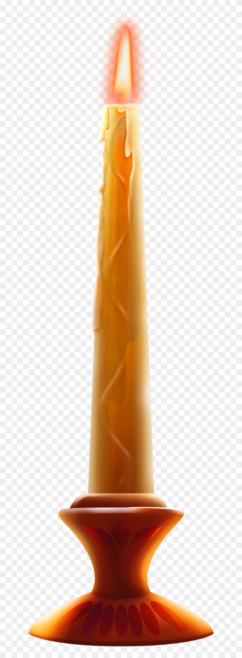 Candles Icon Png - Свеча Горящая Пнг Clipart #392574