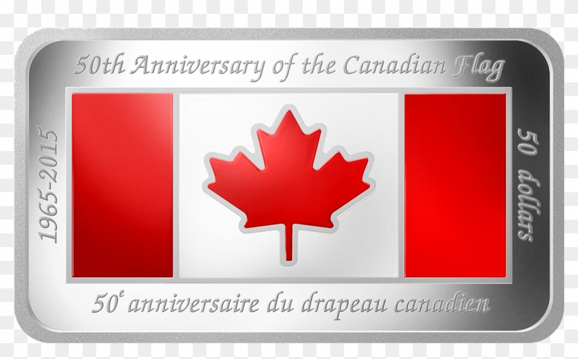 Canada 2015 50th Anniversary Of The Canadian Flag Colour - Canada Flag On White Background Clipart #392926