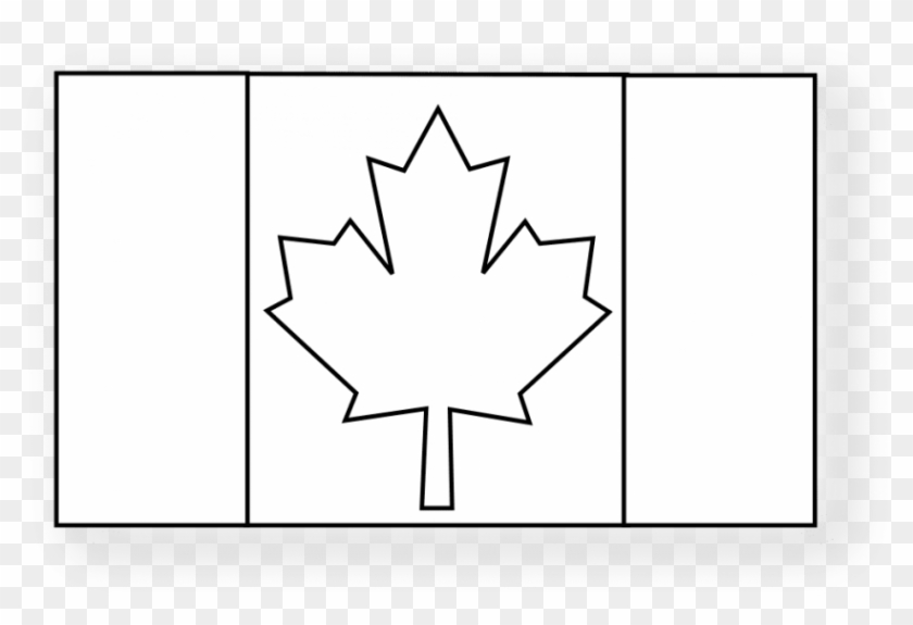 Free Png Download Canadian Flag Line Art Png Images - Canadian Flag Line Art Clipart