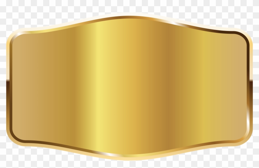 Gold Label Clipart - Png Download