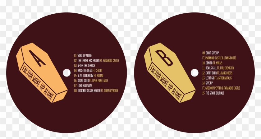 Ffinc046 Lp Labels - Black Circle Clipart #393571