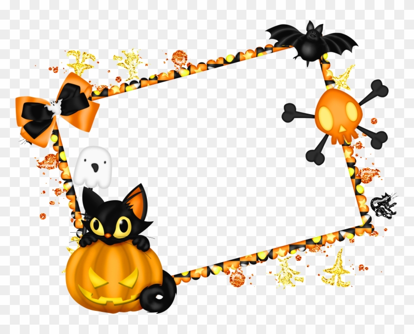 Clip Art Royalty Free Collection Of Png High Quality - Marco Para Fotos Halloween Transparent Png #393629