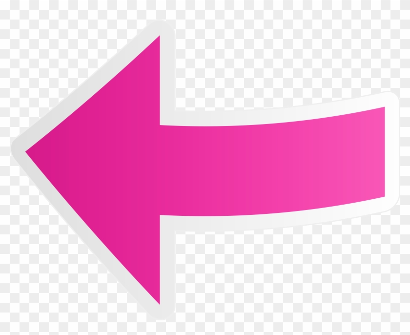 Home Arrow Cliparts - Pembe Ok Işareti Png Transparent Png