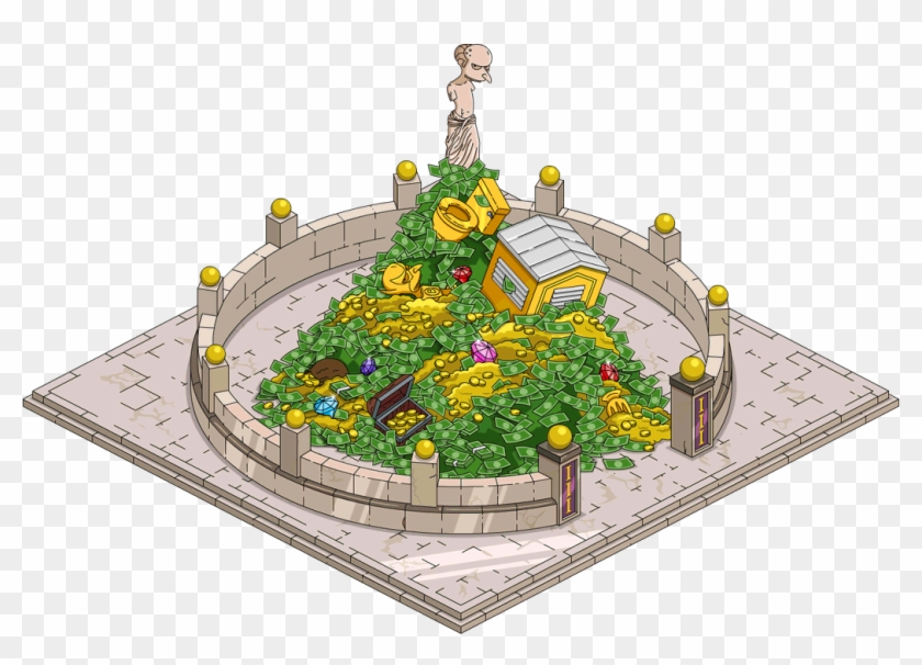 Tapped Out Money Mountain 2 - The Simpsons Clipart