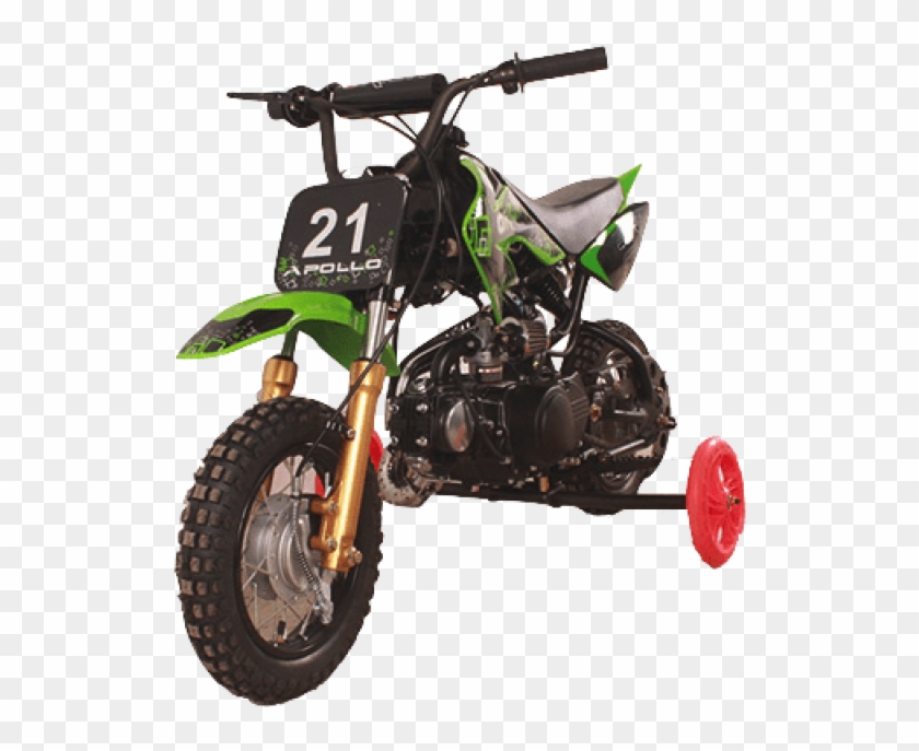 Free Png Download Gas Dirt Bikes With Training Wheels - Dirt Bike 70cc Semi Automatic Clipart #393686