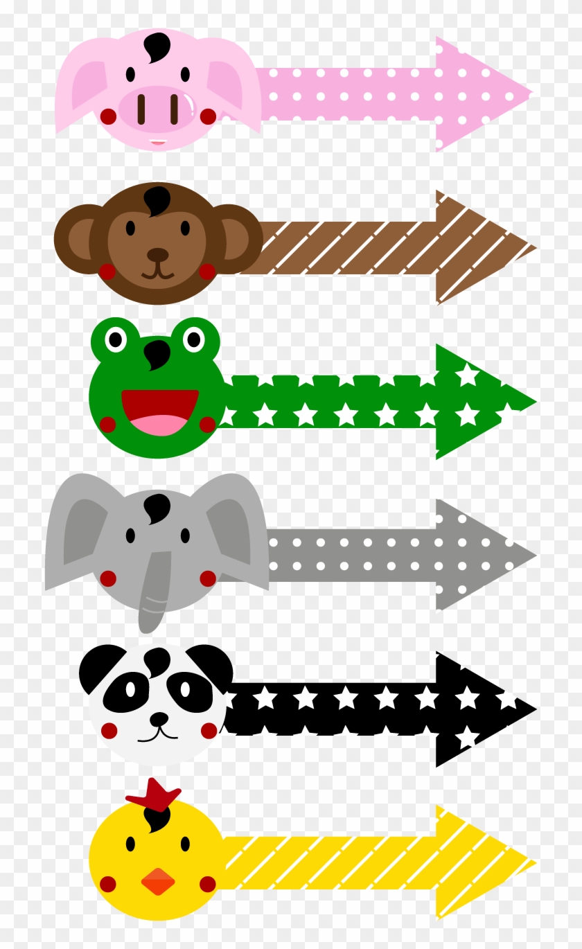 Pig Monkey Frog Elephant Png And Vector Image - Cartoon Clipart
