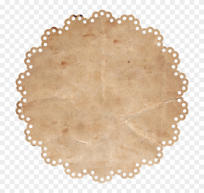 Floral Clipart Doily - Circle Scallop Green Png Transparent Png #393830