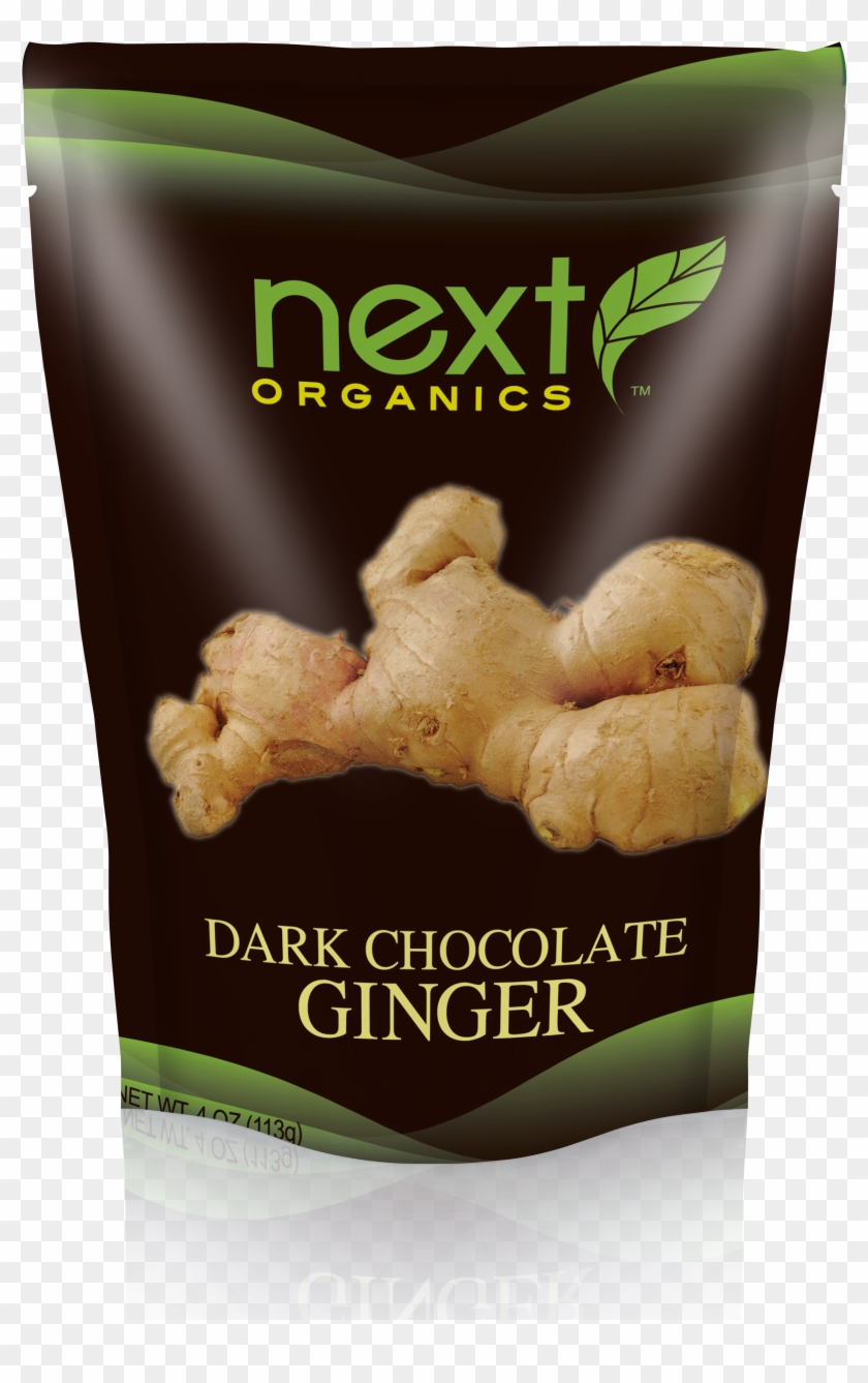 Next Organics Dark Chocolate Covered Ginger Cubes - Next Organic Dark Chocolate Clipart #394113