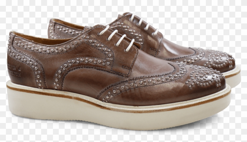 Derby Shoes Molly 1 Crust Pale Lila Rivets Xl Ginger - Molly 1 Melvin Et Hamilton Clipart #394151