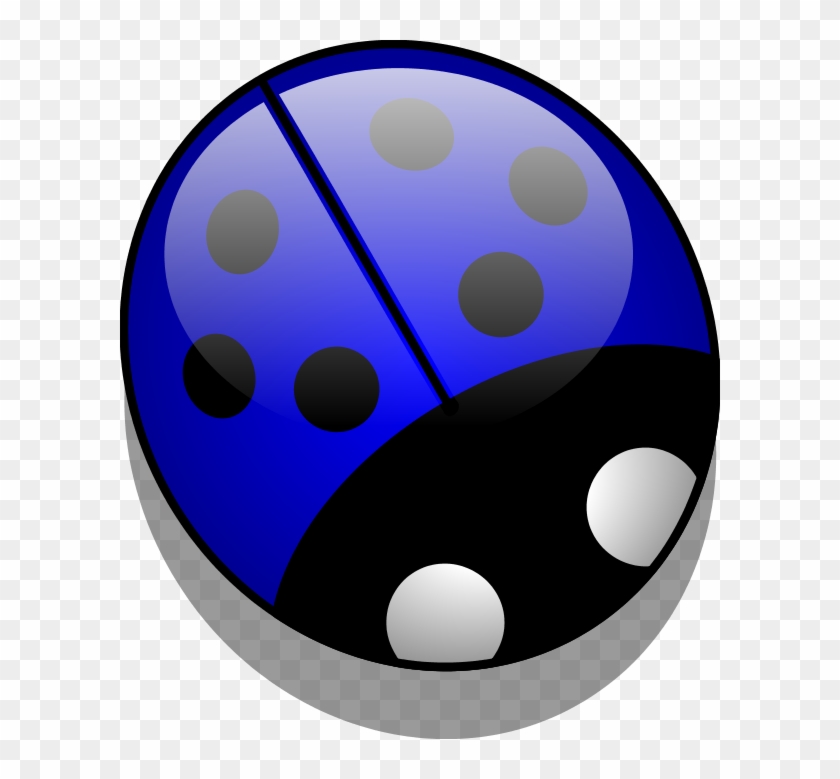 Blue Ladybug Icon Clipart #394189