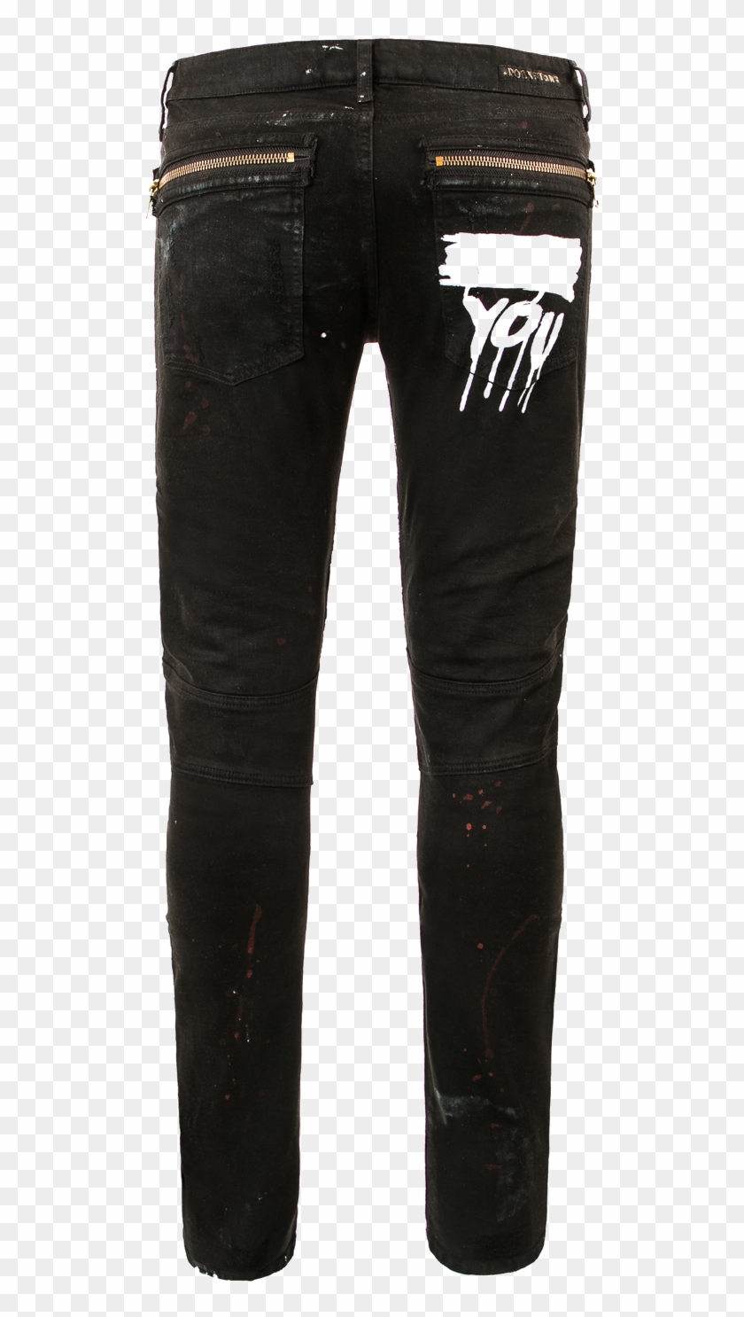 Biker Jeans Png Image Transparent - Todd Snyder Champion Slim Jogger Sweatpant In Black Clipart