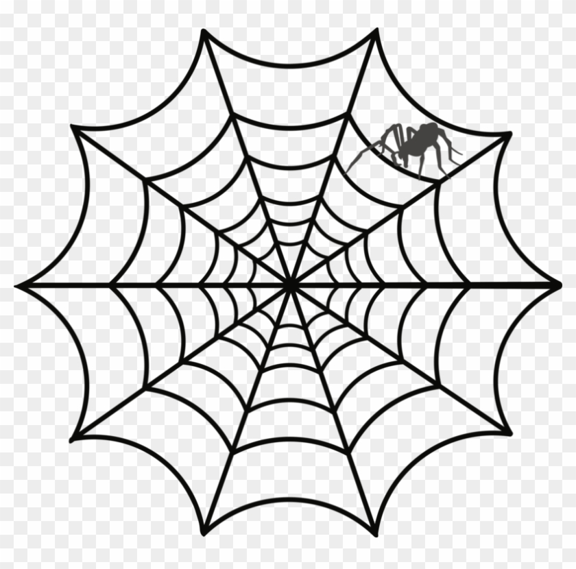 Spider Web Transparent Background Images In Collection - Spider Web Drawing Halloween Clipart