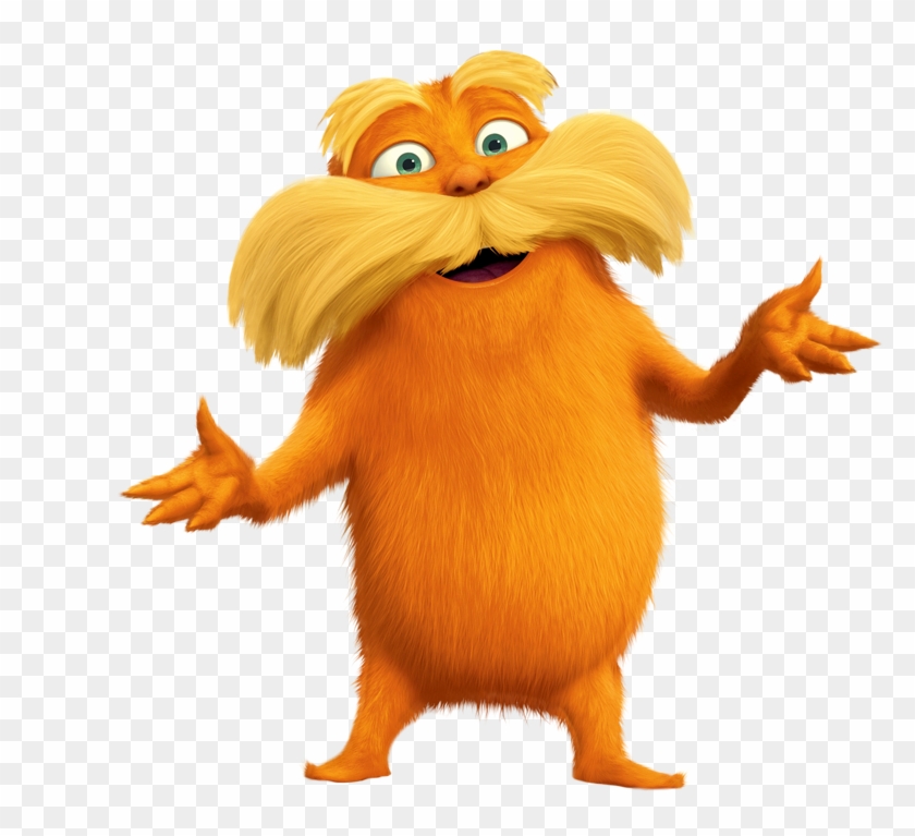 Marshmallow-1 - Lorax Dr Seuss Characters Clipart #394604