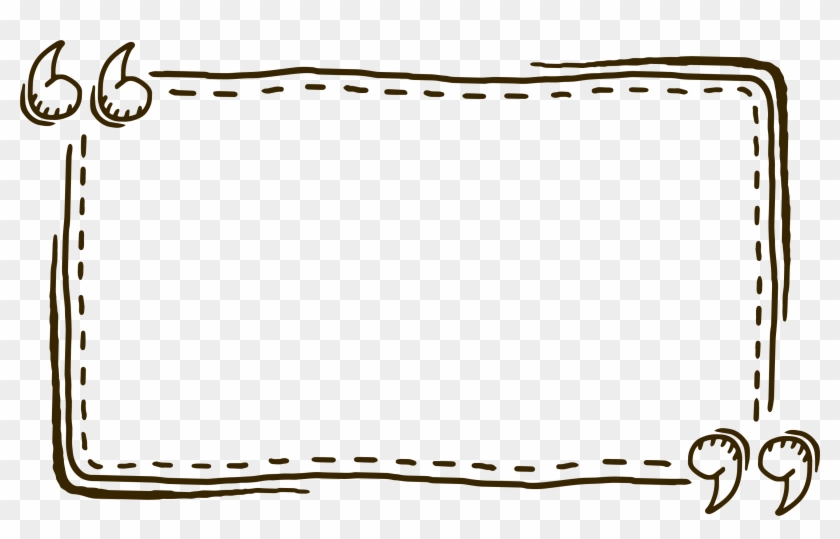Text Border Png Clipart