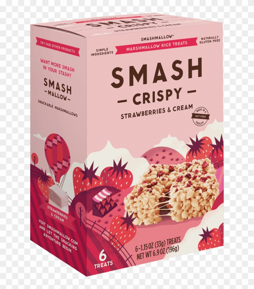 Marshmallow Rice Treats - Smash Crispy Clipart #394664