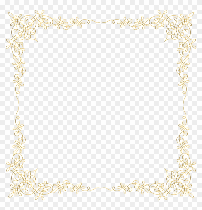 Border Png Transparent - Rahmen Weihnachten Gold Clipart