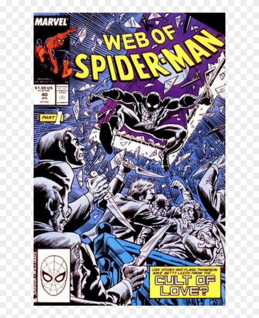 Купете Comics 1988 07 Web Of Spider Man - Amazing Spiderman Clipart