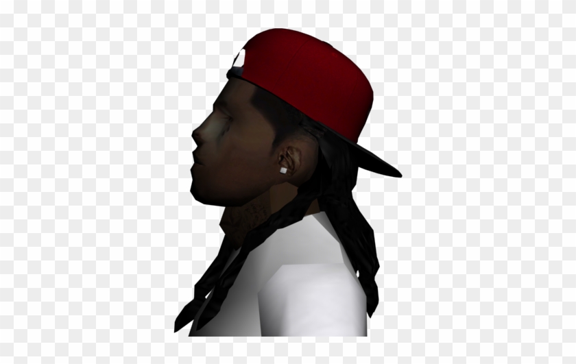 [wip]g Millz, Blooded Wid' Dreads - Gta Sa Long Dreads Clipart #395052