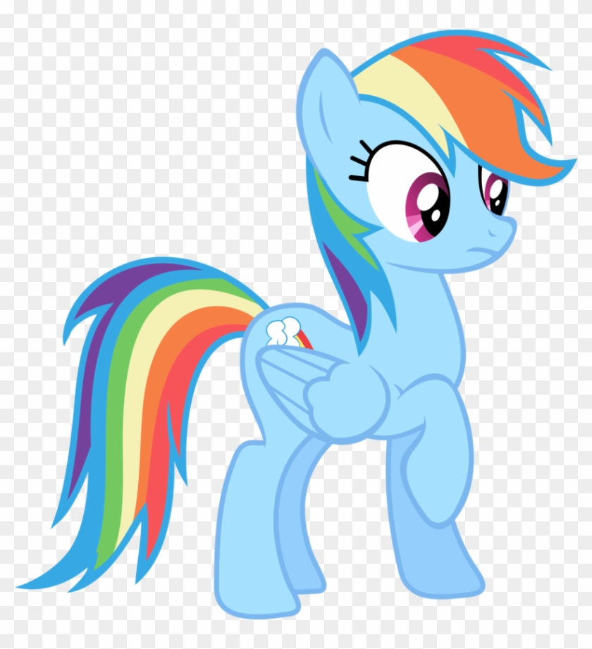 Free Rainbow Cliparts Download Clip Art Clipart - Rainbow Dash Cartoon - Png Download