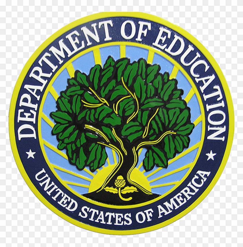 Department Of Education Seal Plaque - Us Department Of Education Clipart #395214