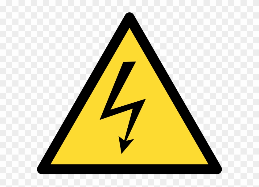 High Voltage Warning Sign - High Voltage Clipart