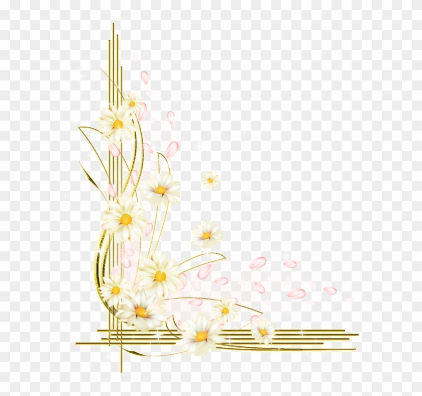 Corner Designs, Frame Clipart, Flourish, Designs To - Bordures De Cartes - Png Download #395369