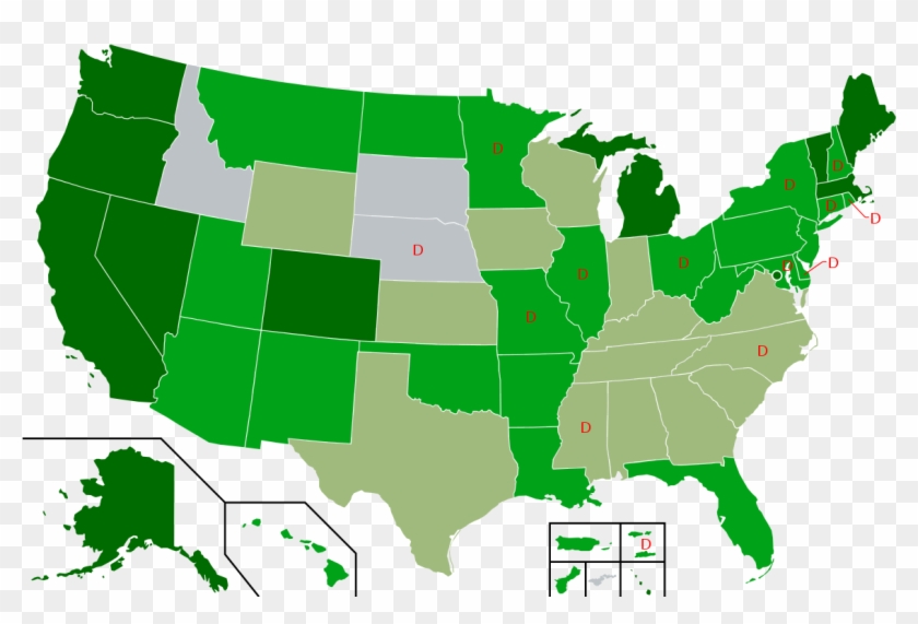 Decriminalization Of Non-medical Cannabis In The United - States With Medical Marijuana Clipart