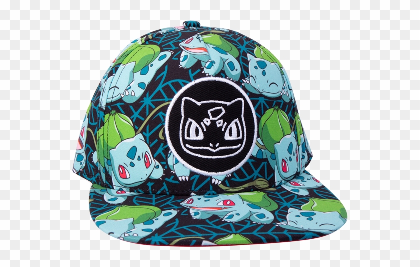 Tropical Bulbasaur Snapback Cap - Baseball Cap Clipart #395784