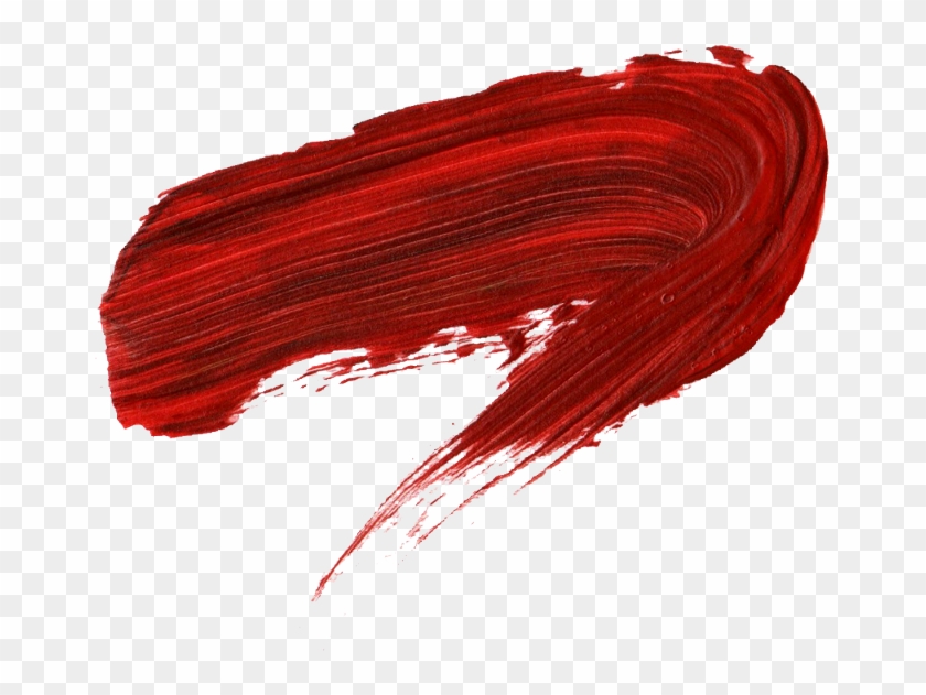 36 Paint Brush Stroke Png Transparent Vol 7 Onlygfxcom - Dark Red Brush Stroke Png Clipart #396096
