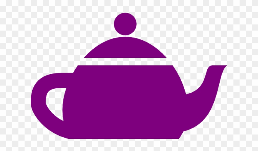 Kettle Clipart Purple - Png Of Teapot In Brown Colors Transparent Png #396214