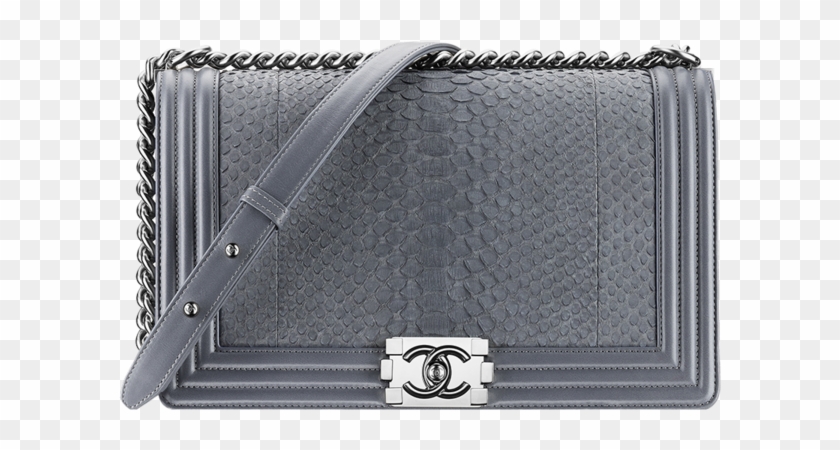 Handbag Bag Gucci Fashion Chanel Free Clipart Hd Clipart - Chanel Boy Python Medium - Png Download #396420