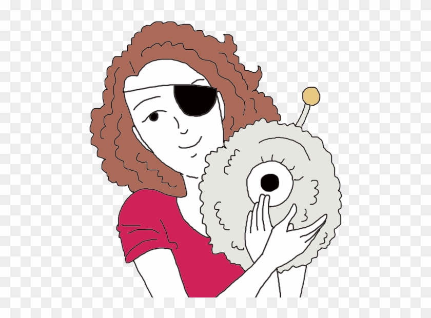 Eye Patch Clipart One Eyed - Illustration - Png Download