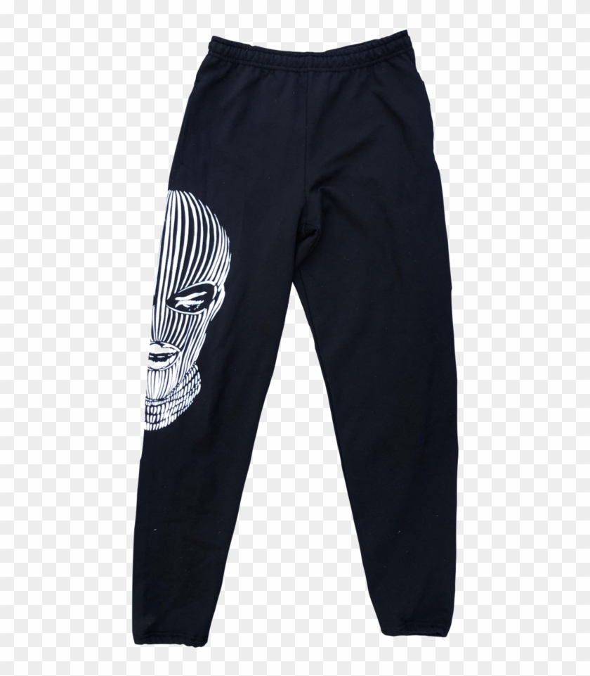 Ski Mask Sweatpants In Black - Trousers Clipart