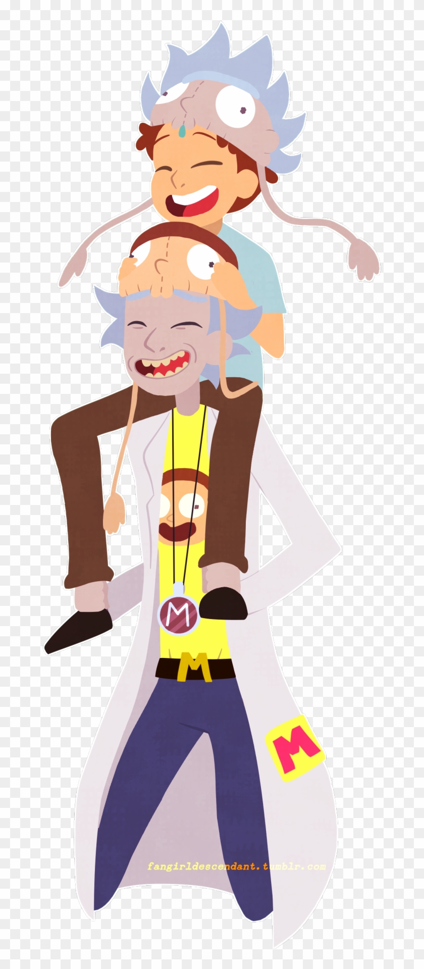 Super Rick Fan Morty - Rick And Morty Super Fan Clipart