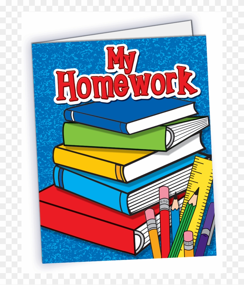 Tcr4941 My Homework Pocket Folder Image - My Homework Clipart #397422
