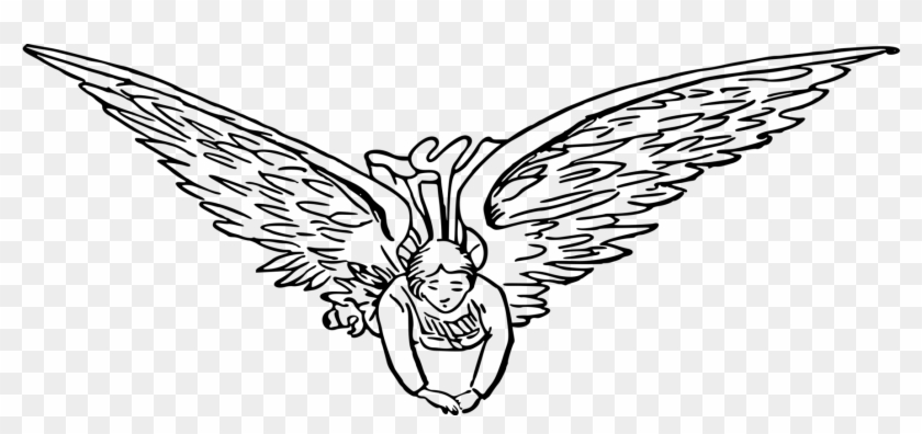 Angel Computer Icons Drawing Heaven - Angels From Heaven Drawn Clipart #397427