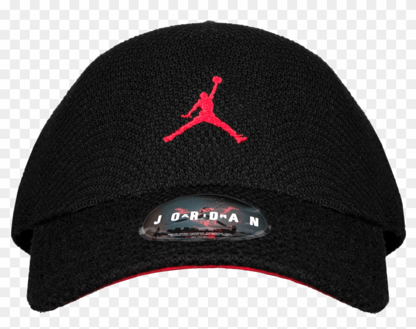 Jumpman Knit Flex Cap Black/red - Air Jordan Clipart