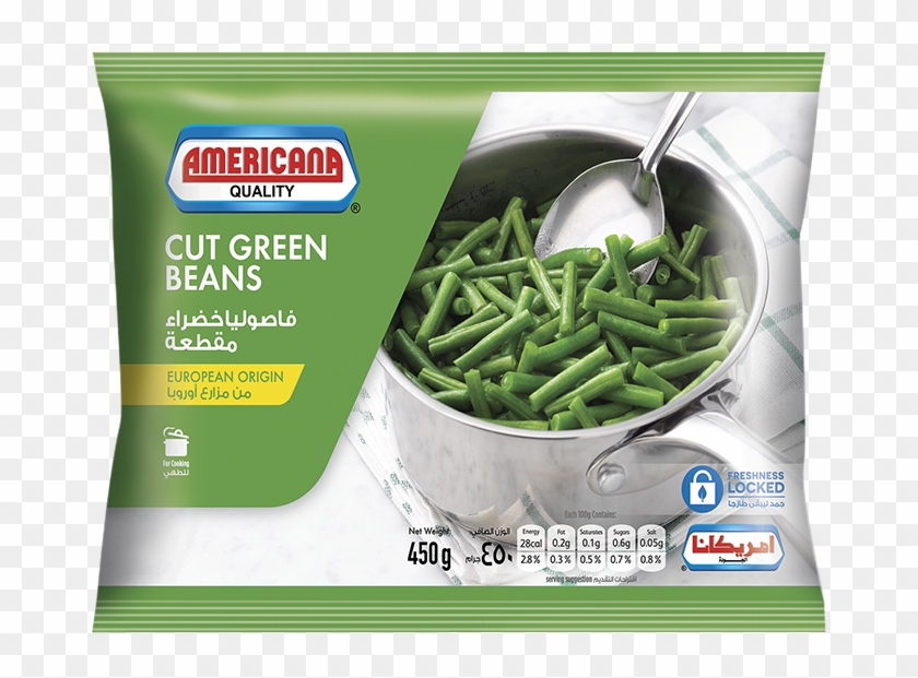 530102n Americana Cut Green Beans 450g New Pack 2017 - Snow Peas Clipart