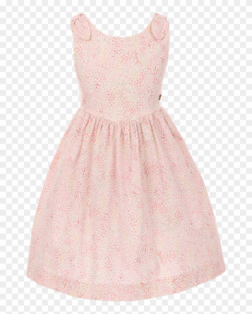 Pink Dress Clipart Sun Dress - Pink Summer Dress Png Transparent Png #397762