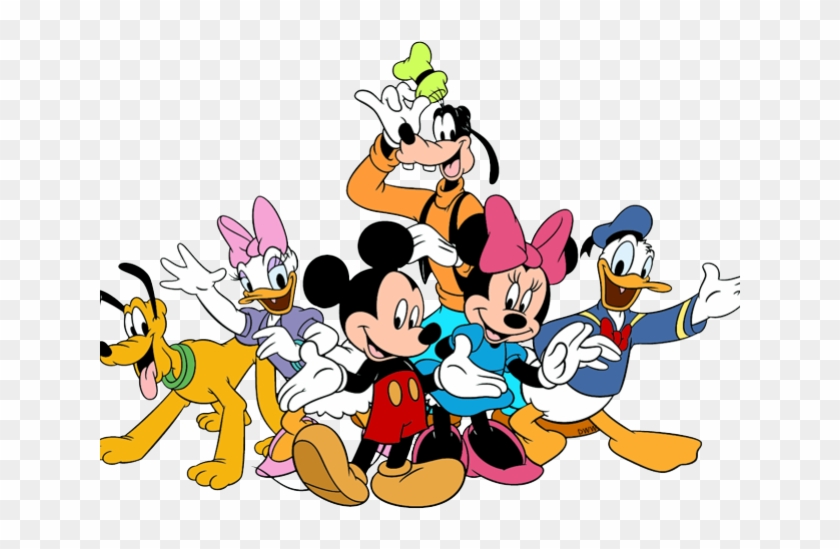 Friends Clipart Mickey Mouse Clubhouse - Mickey Mouse Friends Png Transparent Png