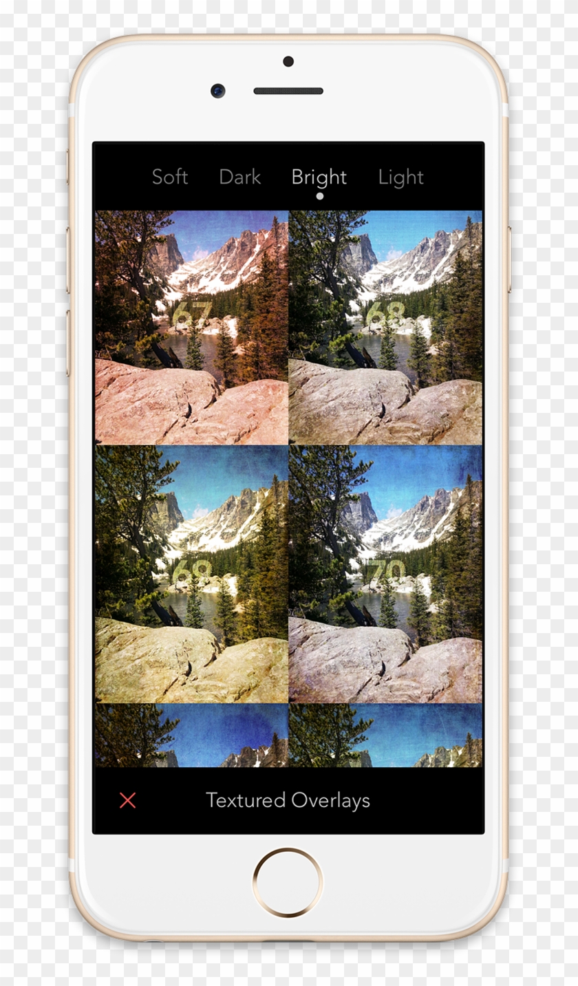 Over 150 Vintage Film Grains And Overlays - Mountain River Clipart