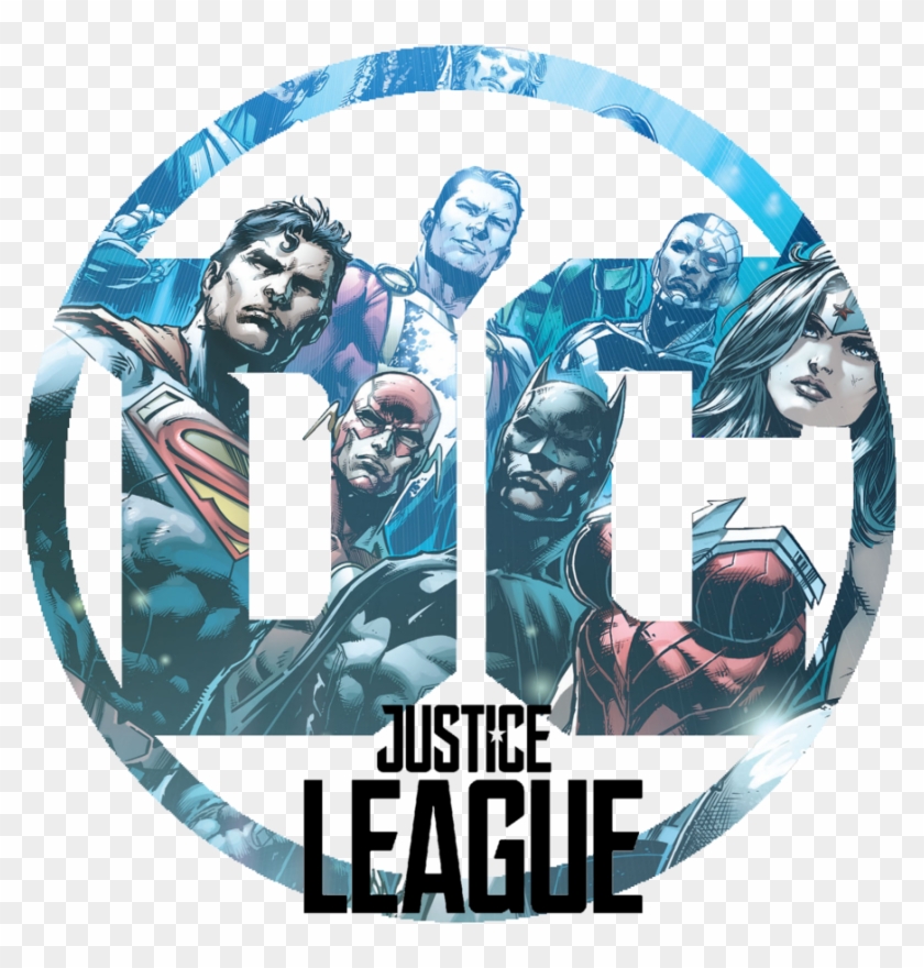 Dc Logo For Justice League - Dc Comics Justice League Logo Clipart