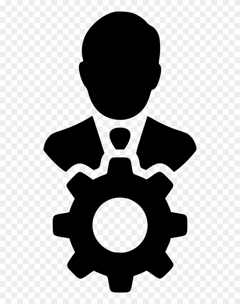 User Icon Png Black - Business Man Logo Png Clipart