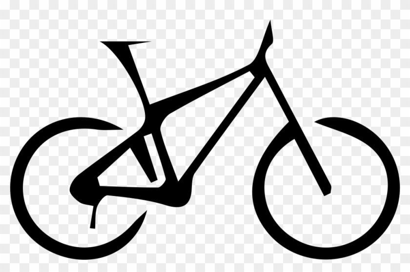 Bicyc Mountain Icon Free - Mountain Bike Png Vector Clipart