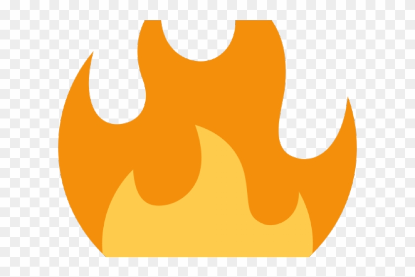 Hand Emoji Clipart Flame - Png Download #398370
