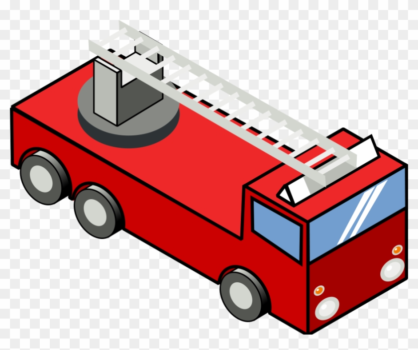 Flame Clipart Emoji - Fire Truck Clip Art - Png Download #398425