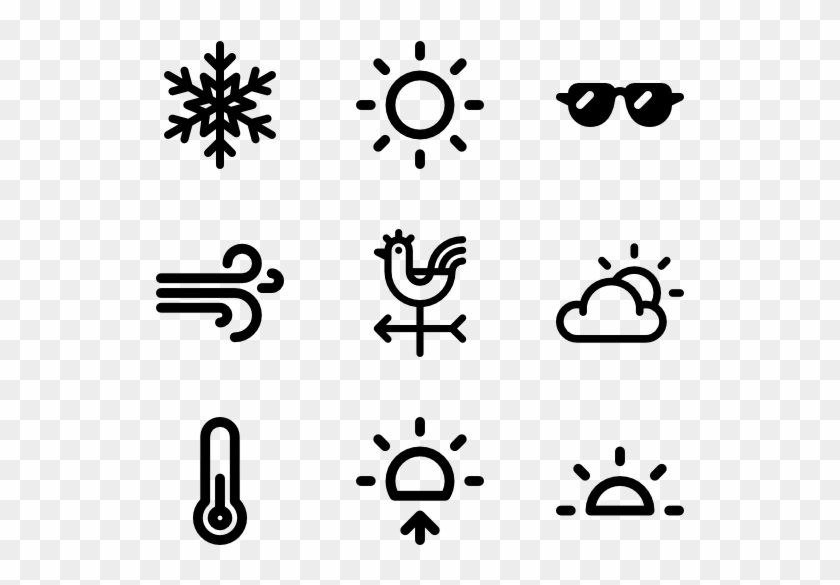Weather Icons - Icon Awan Clipart