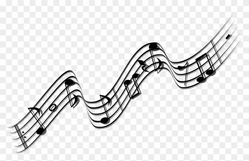 Music, Note, Twisted, Staff, Stave, Happy, High, Rising - Public Domain Music Notes Clipart