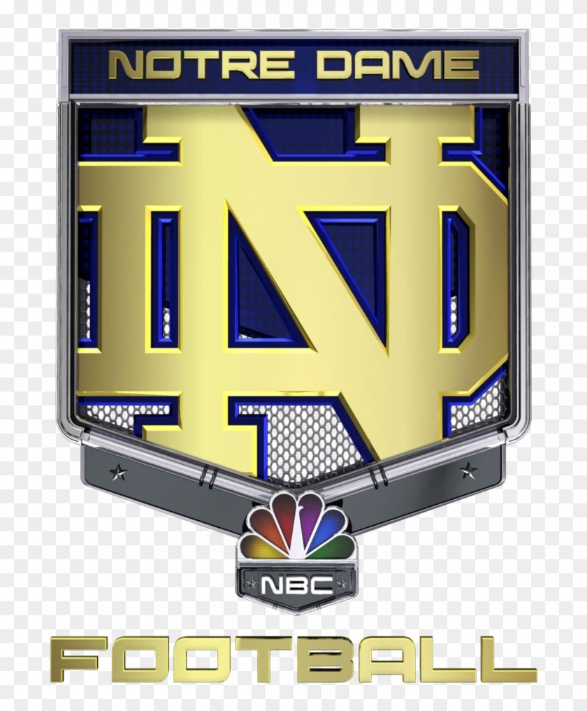 Nbc Sports Group And Notre Dame Football Celebrate - Notre Dame Fighting Irish Football Clipart