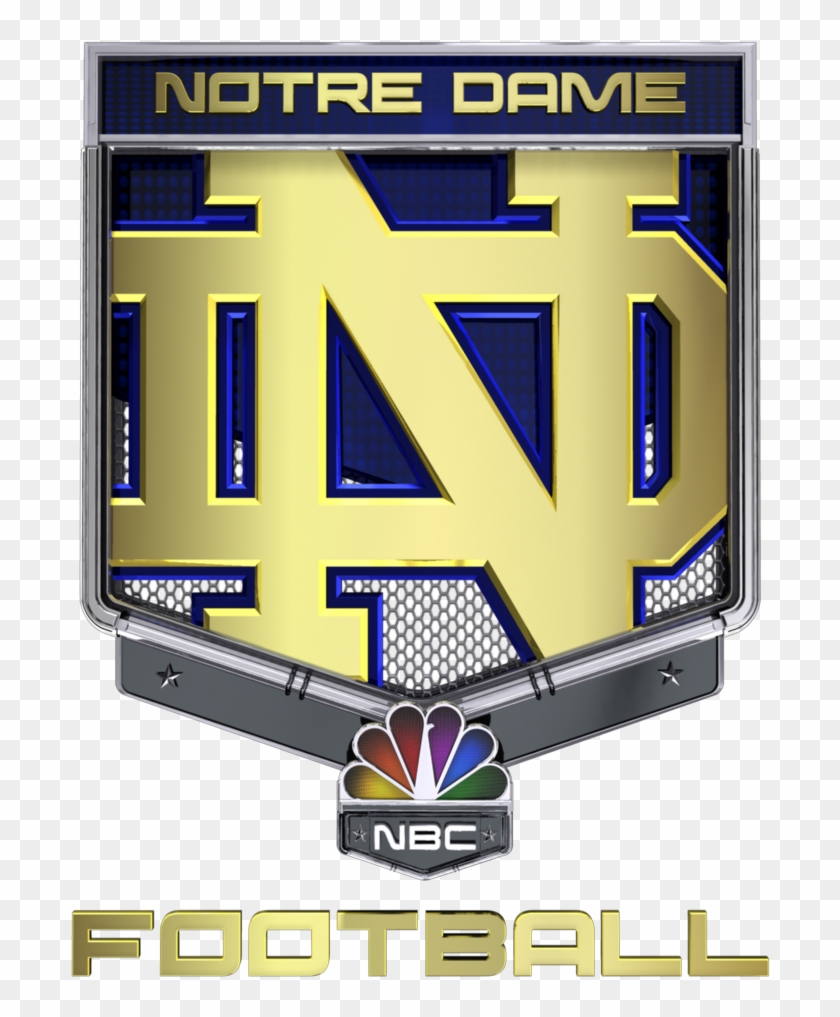 Nbc Sports Group And Notre Dame Football Celebrate - Notre Dame Fighting Irish Football Clipart #399258